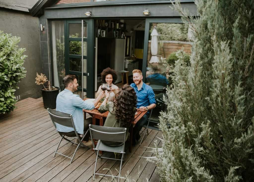 Custom outdoor living design in Charlotte, NC.