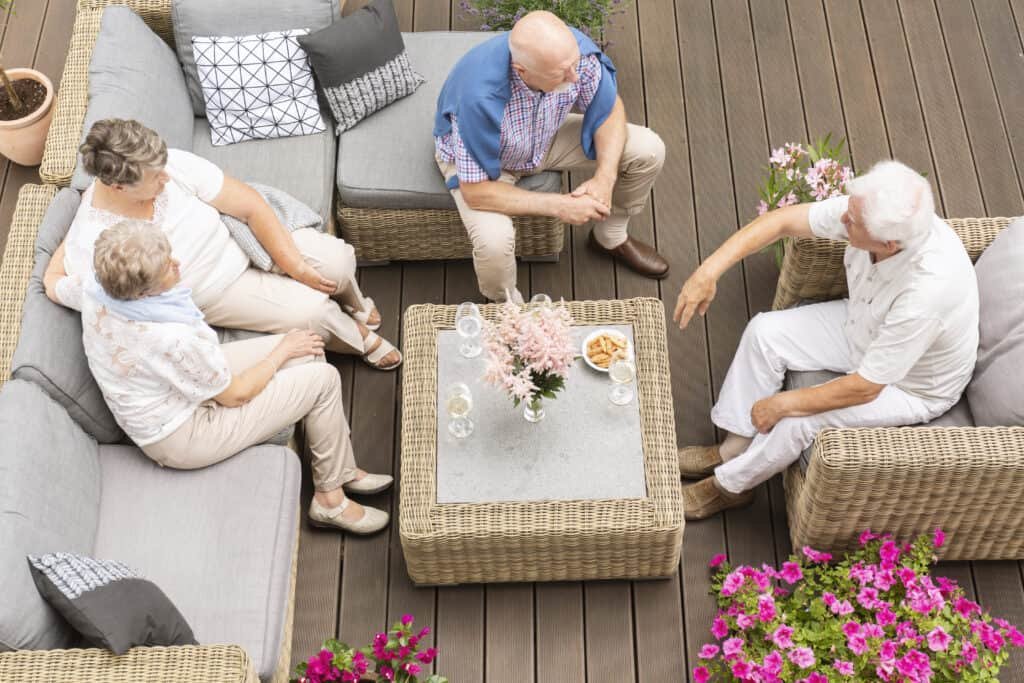 Custom outdoor living design in Charlotte, NC.