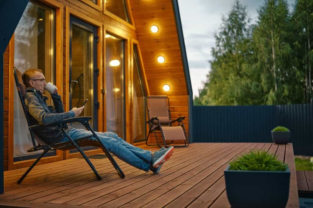 Custom deck design in Charlotte, NC.