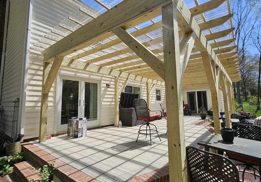 Custom outdoor living design in Charlotte, NC.
