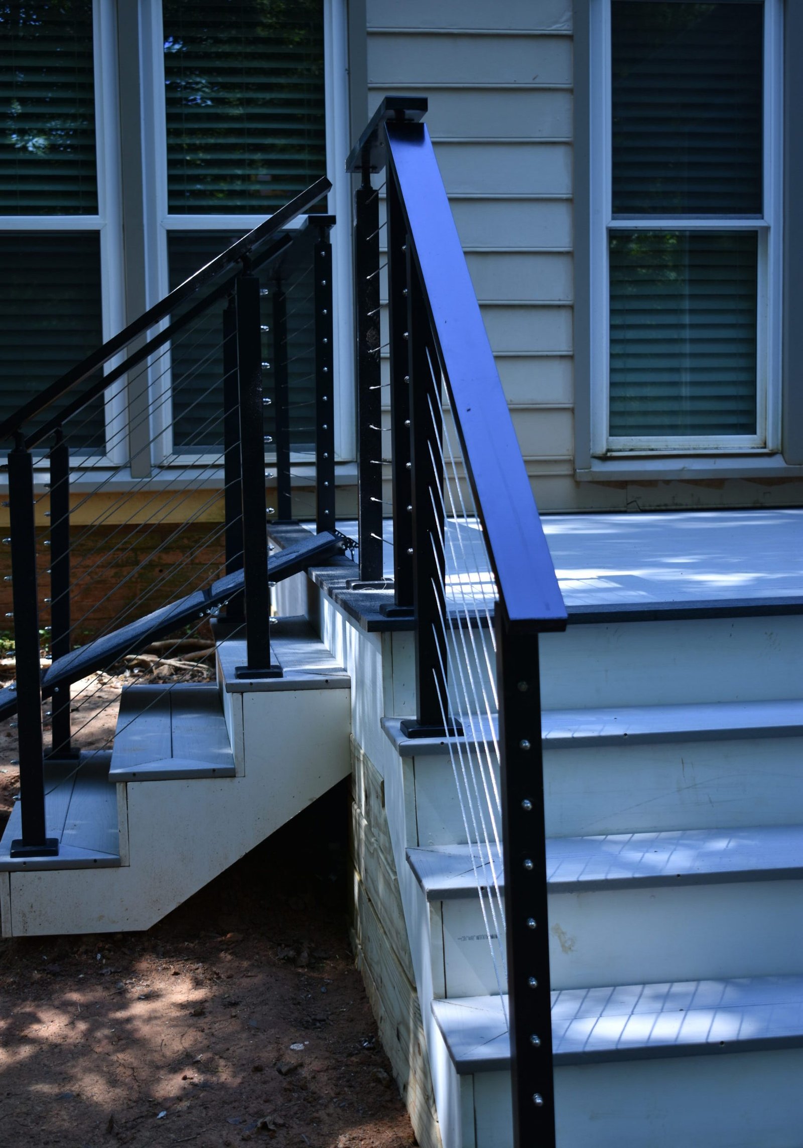 Deck Railing and Stairs – Safety Detail for Charlotte Decks